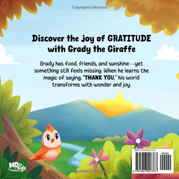 Gratitude for Kids with Grady the Giraffe